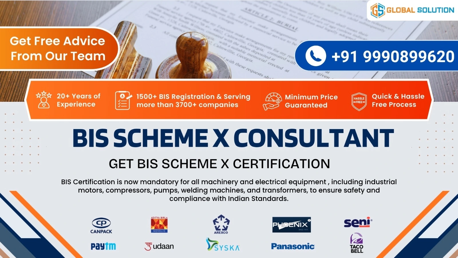 BIS Scheme X Consultant