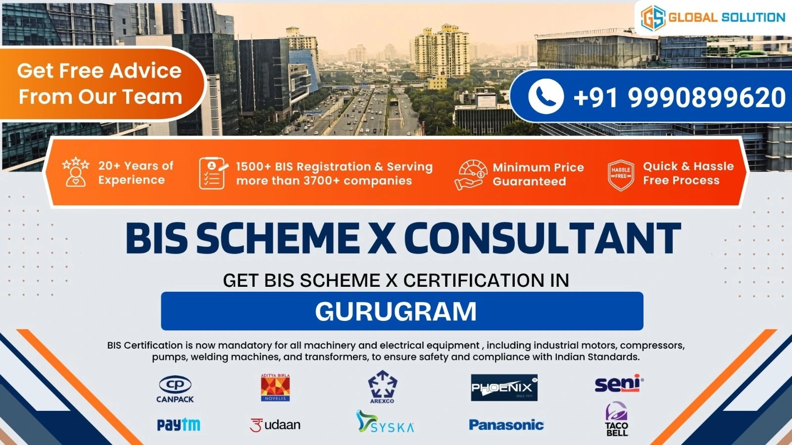 BIS Scheme X Consultant in Gurugram