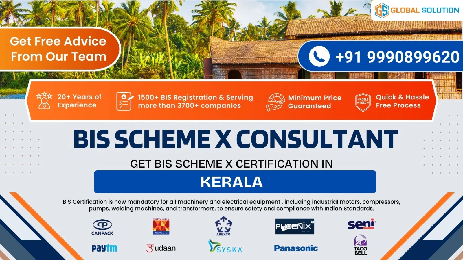 BIS Scheme X Consultant in Kerala
