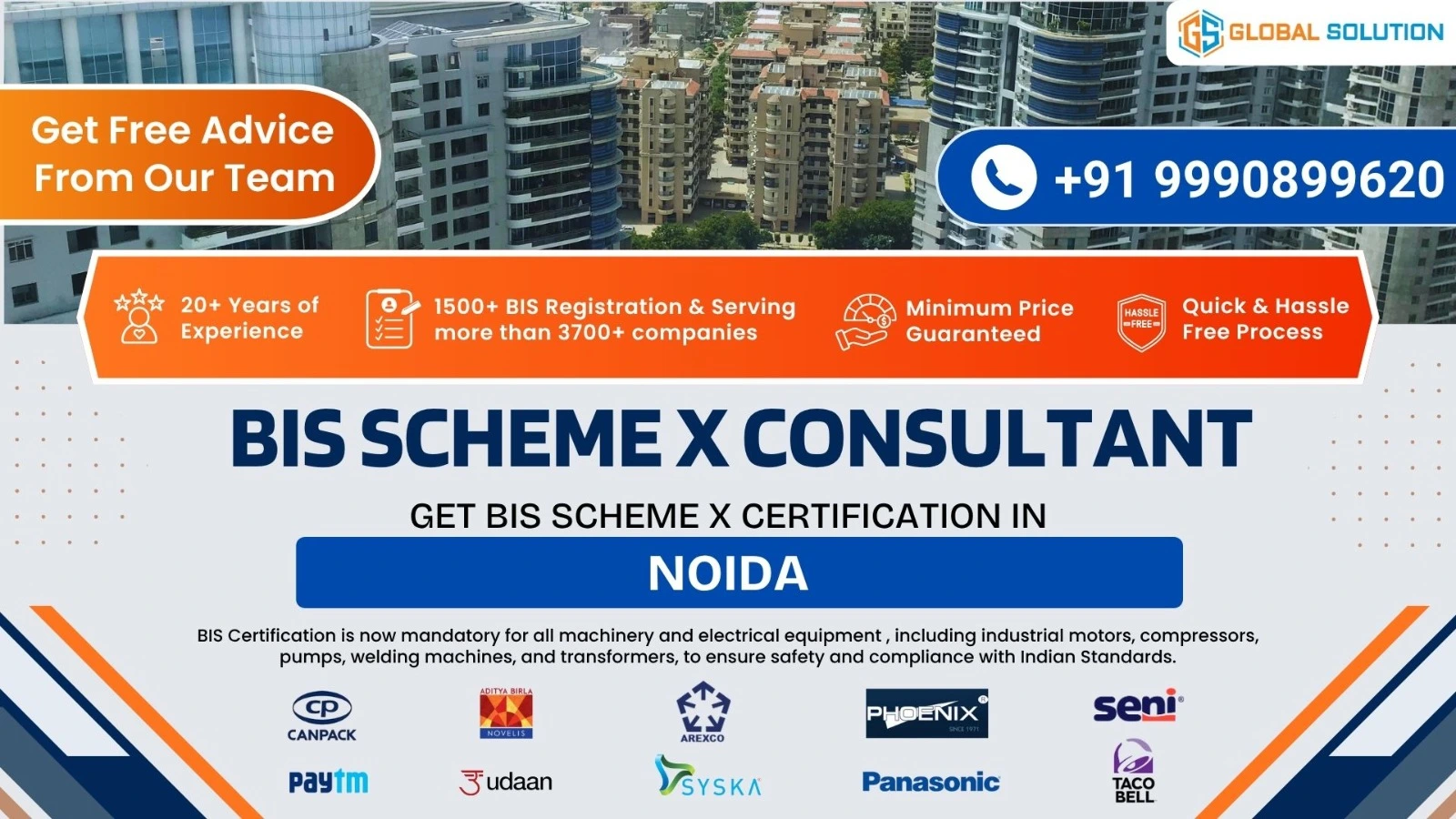 BIS Scheme X consultant in noida