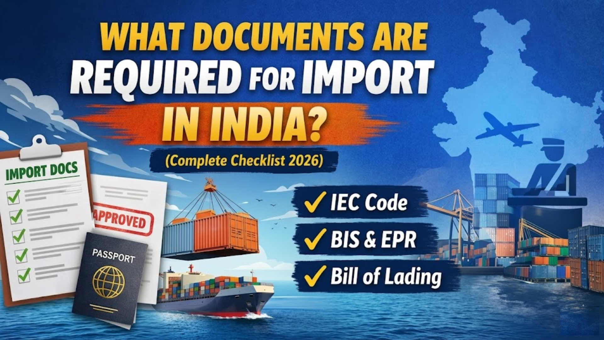 What Documents Are Required for Import in India? (Simple Guide)
