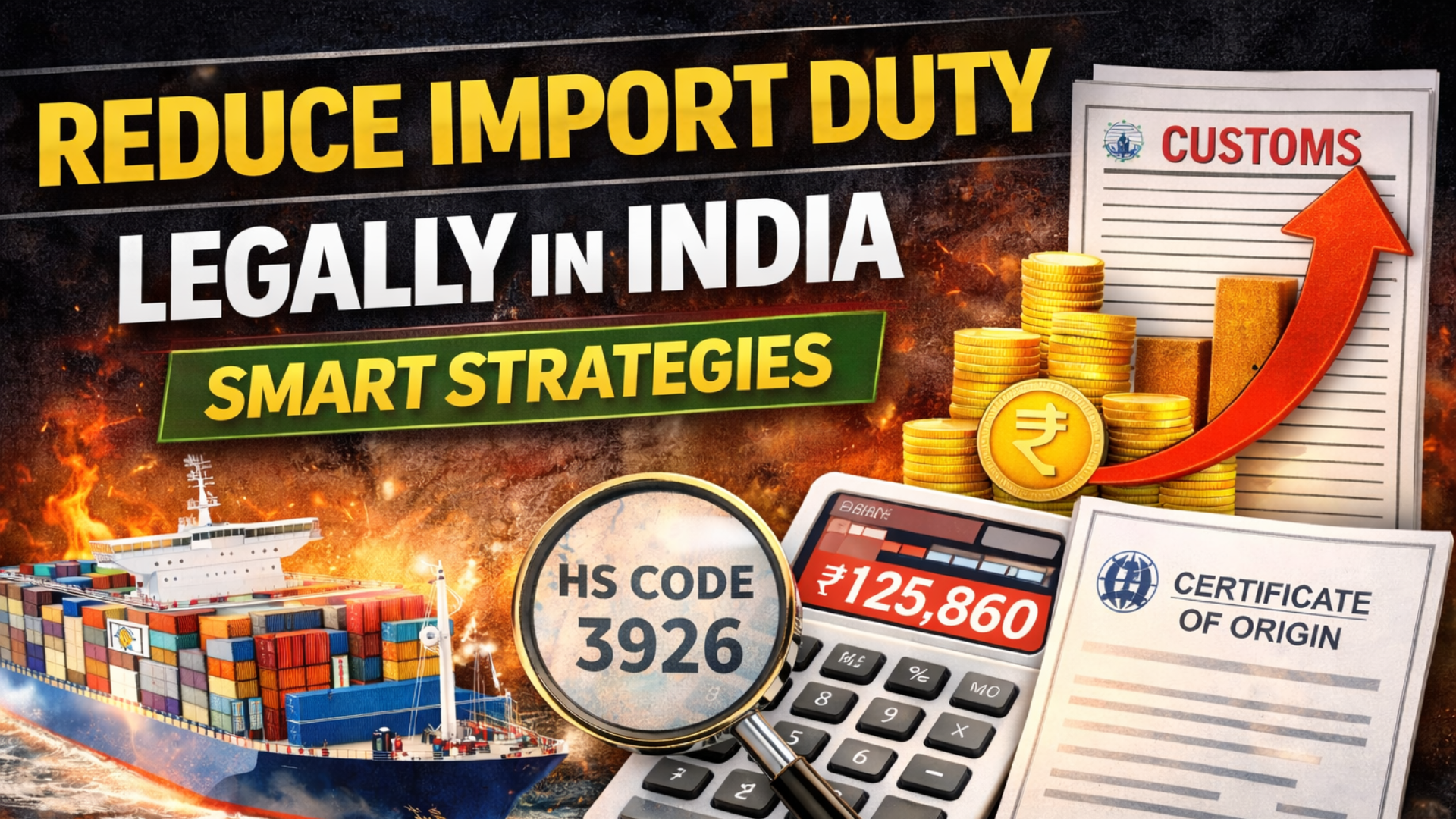 How to Reduce Import Duty Legally in India