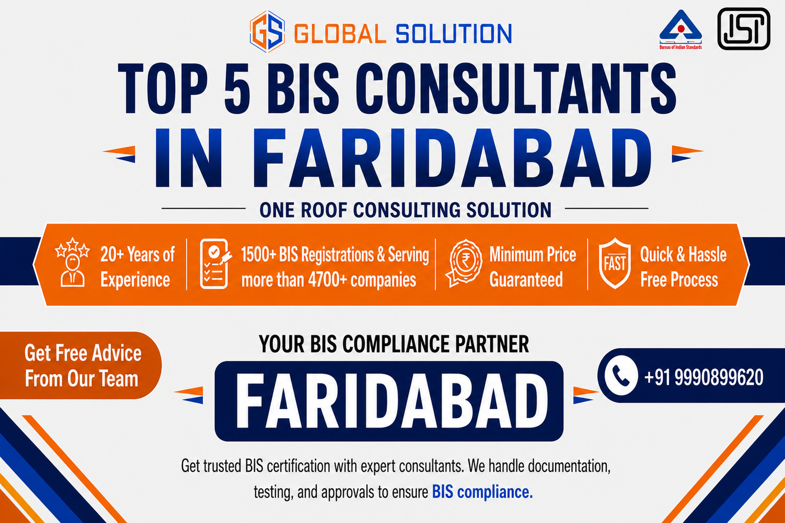 Top 5 BIS Consultants in faridabad